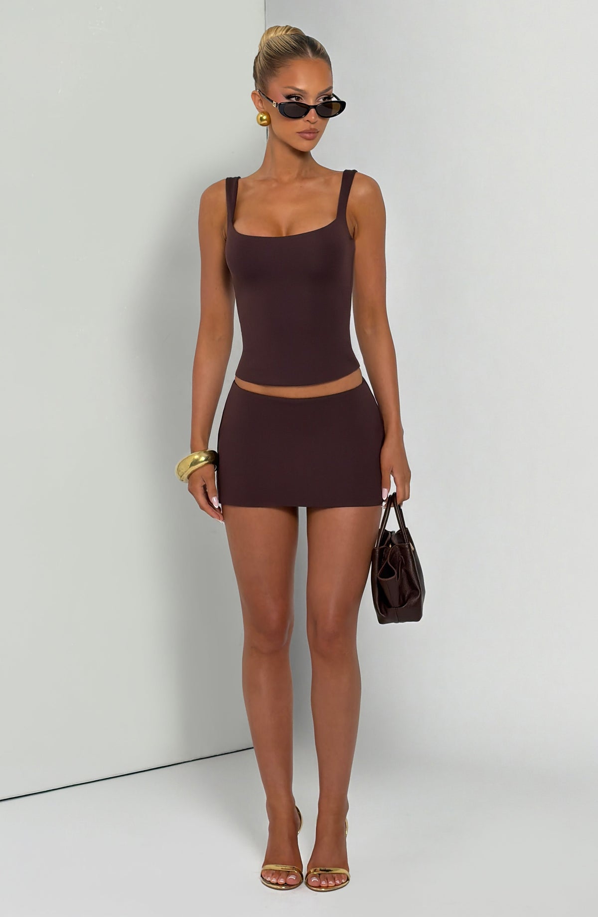 Belavie Beella Top - Plum Brown