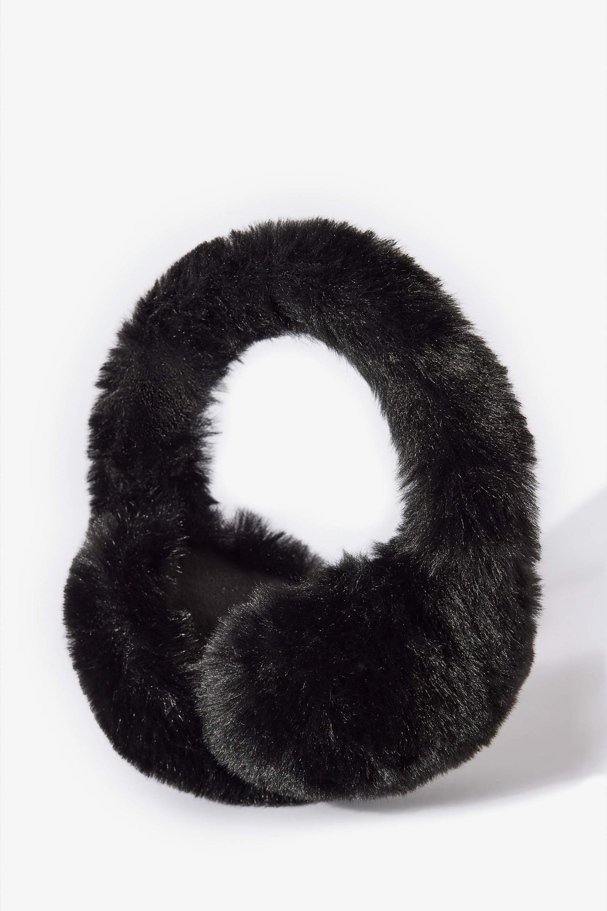 Belavie Faux-Fur Earmuffs in Black