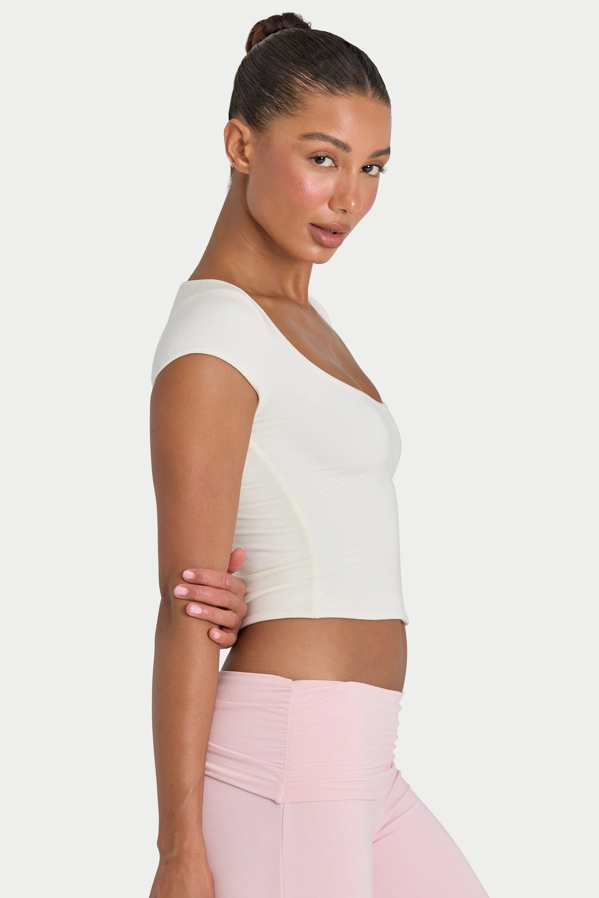 Belavie Crop Top in Coconut