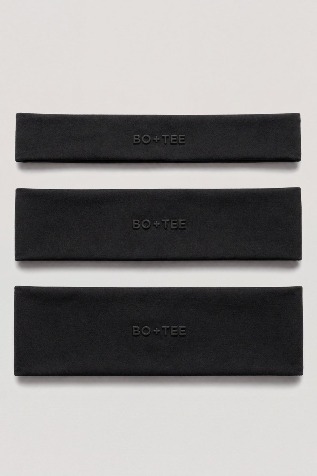 Belavie Soft Active Headband 3-Pack in Black