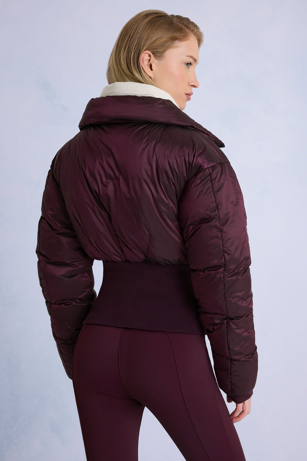 Belavie Waterproof Layered Ski Jacket in Burgundy