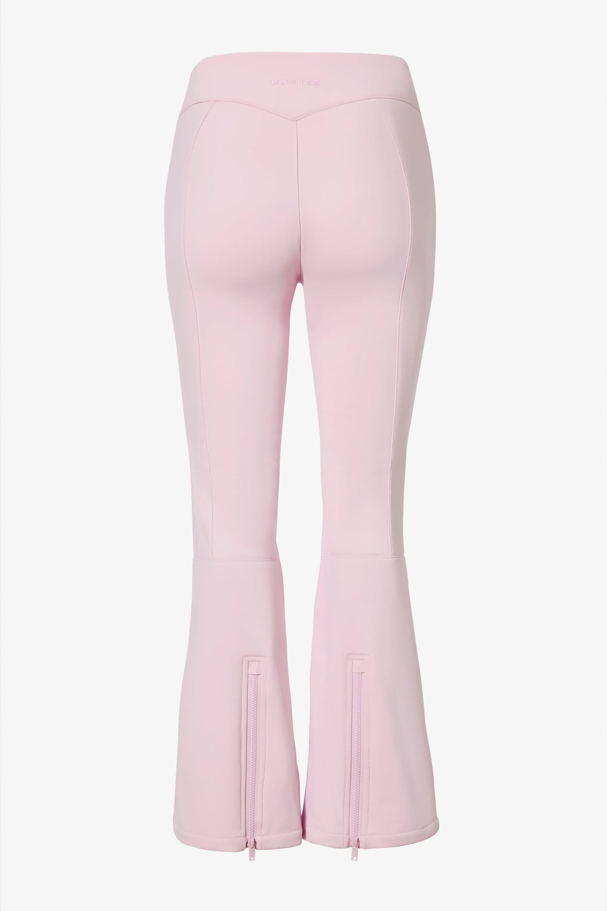 Belavie Waterproof Belted Ski Salopettes in Powder Pink