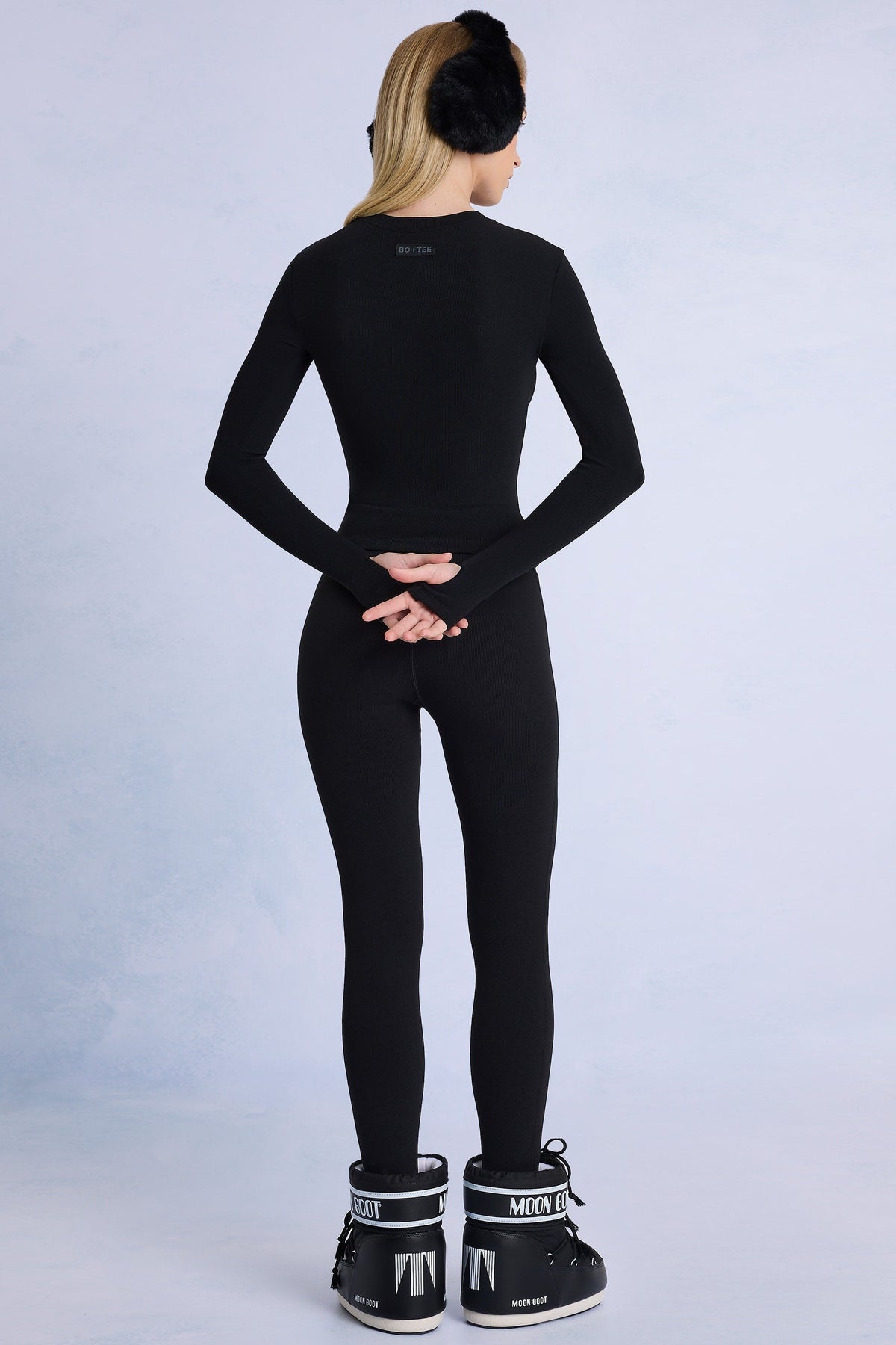 Belavie Thermal Base-Layer Leggings in Black