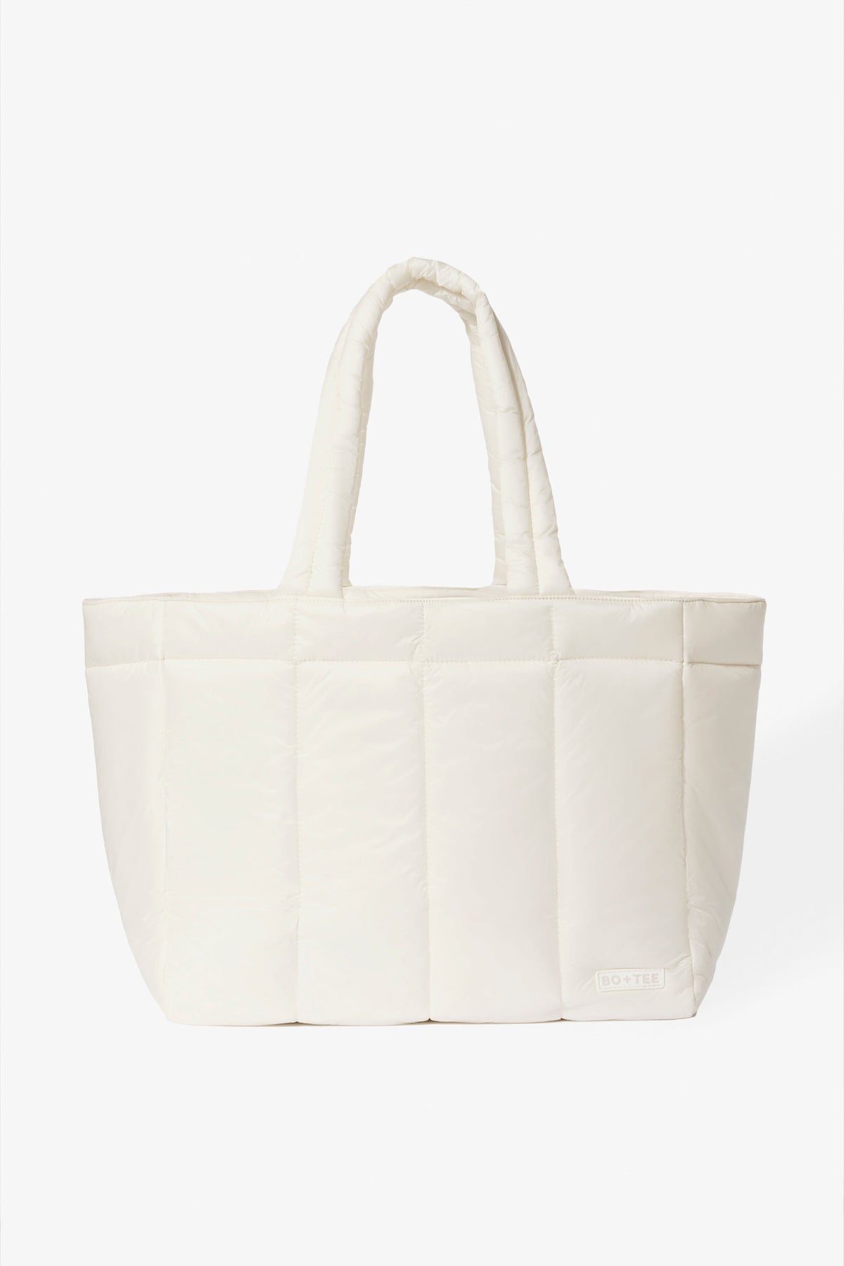 Belavie Waterproof Puffer Tote Bag in Ice