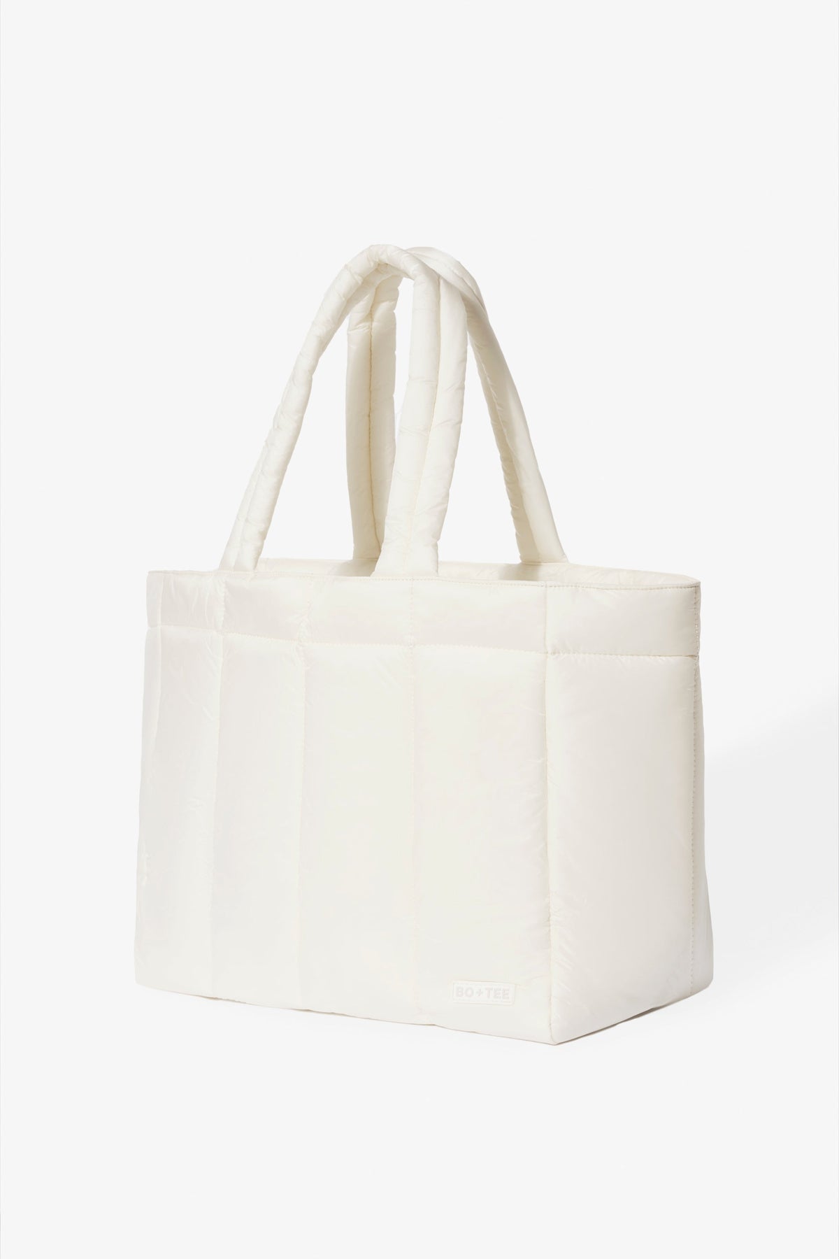 Belavie Waterproof Puffer Tote Bag in Ice