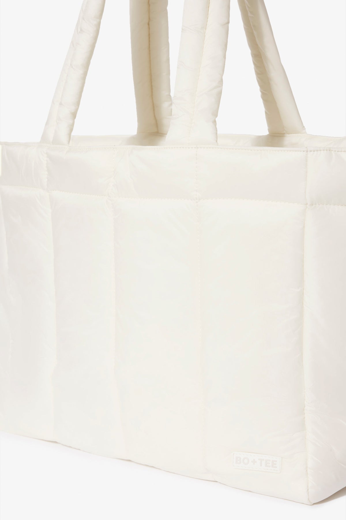 Belavie Waterproof Puffer Tote Bag in Ice