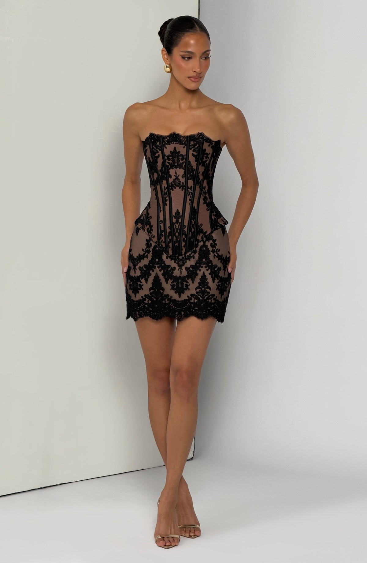 Belavie Maella Mini Skirt - Black