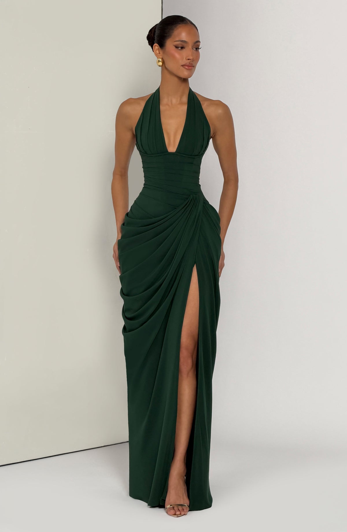 Belavie Minettella Maxi Dress - Emerald