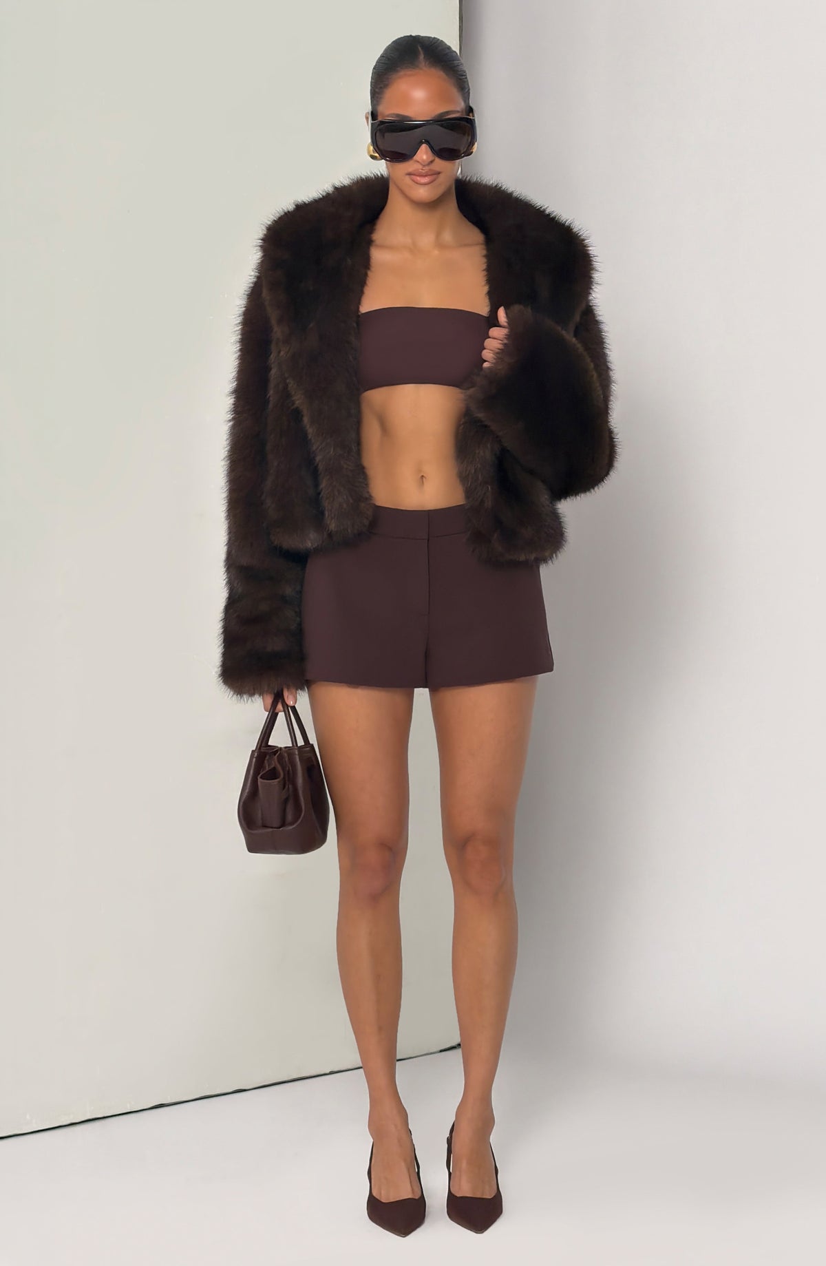 Belavie Minella Coat - Chocolate