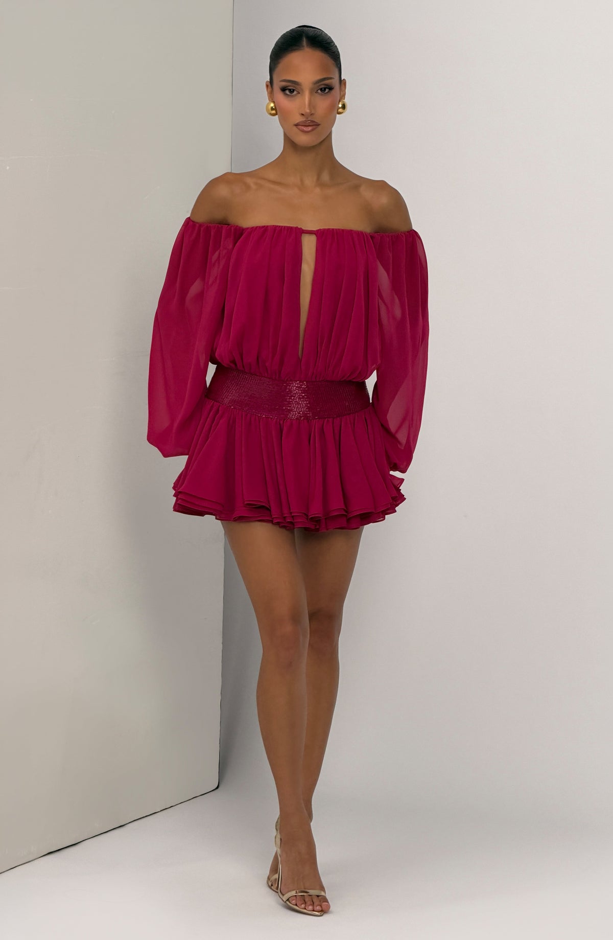 Belavie Dejella Playsuit - Raspberry