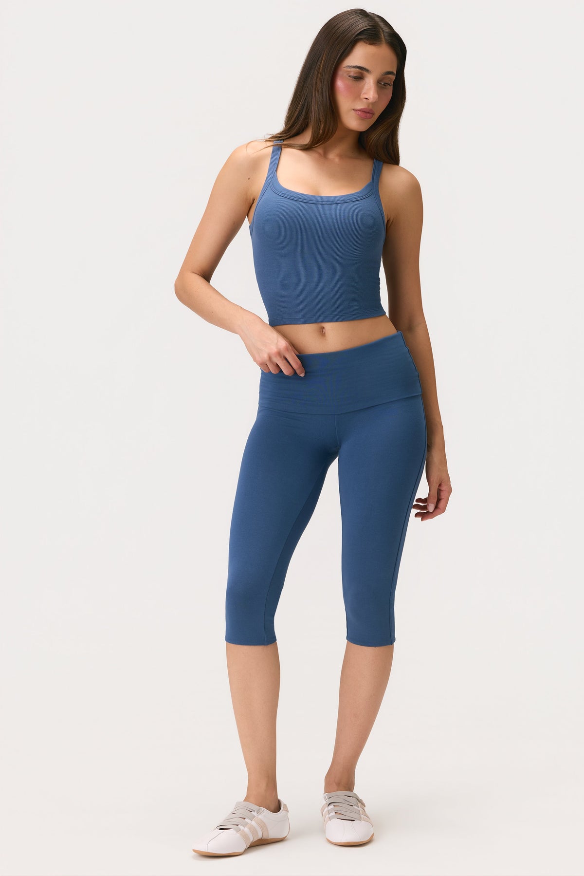 Belavie Capri Leggings in Marine