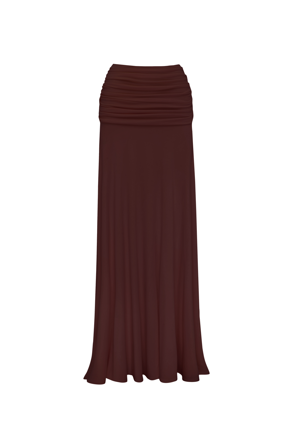 Belavie Paigella Maxi Skirt - Plum Brown