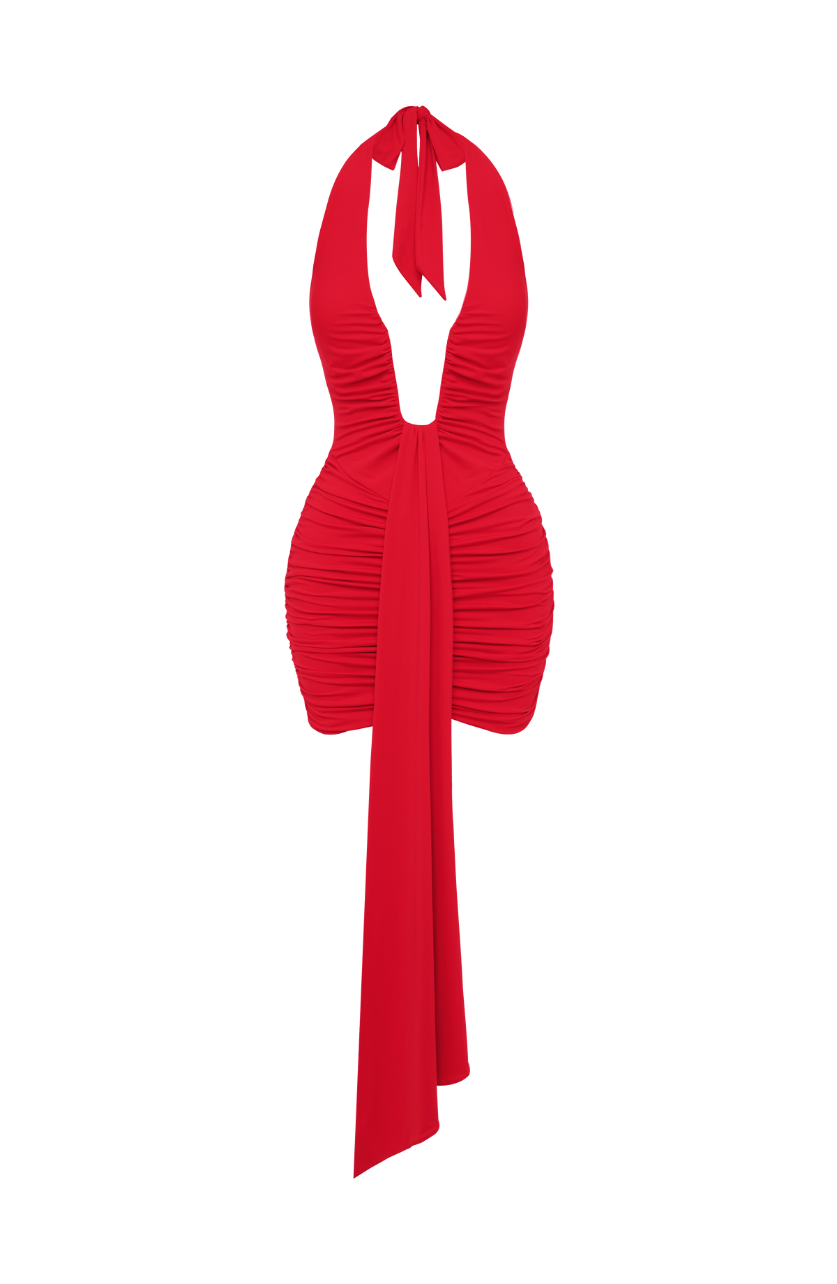 Belavie Rosettella Mini Dress - Red