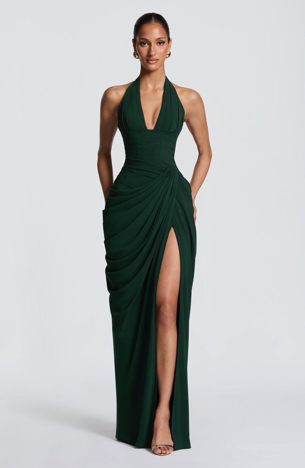 Belavie Minettella Maxi Dress - Emerald
