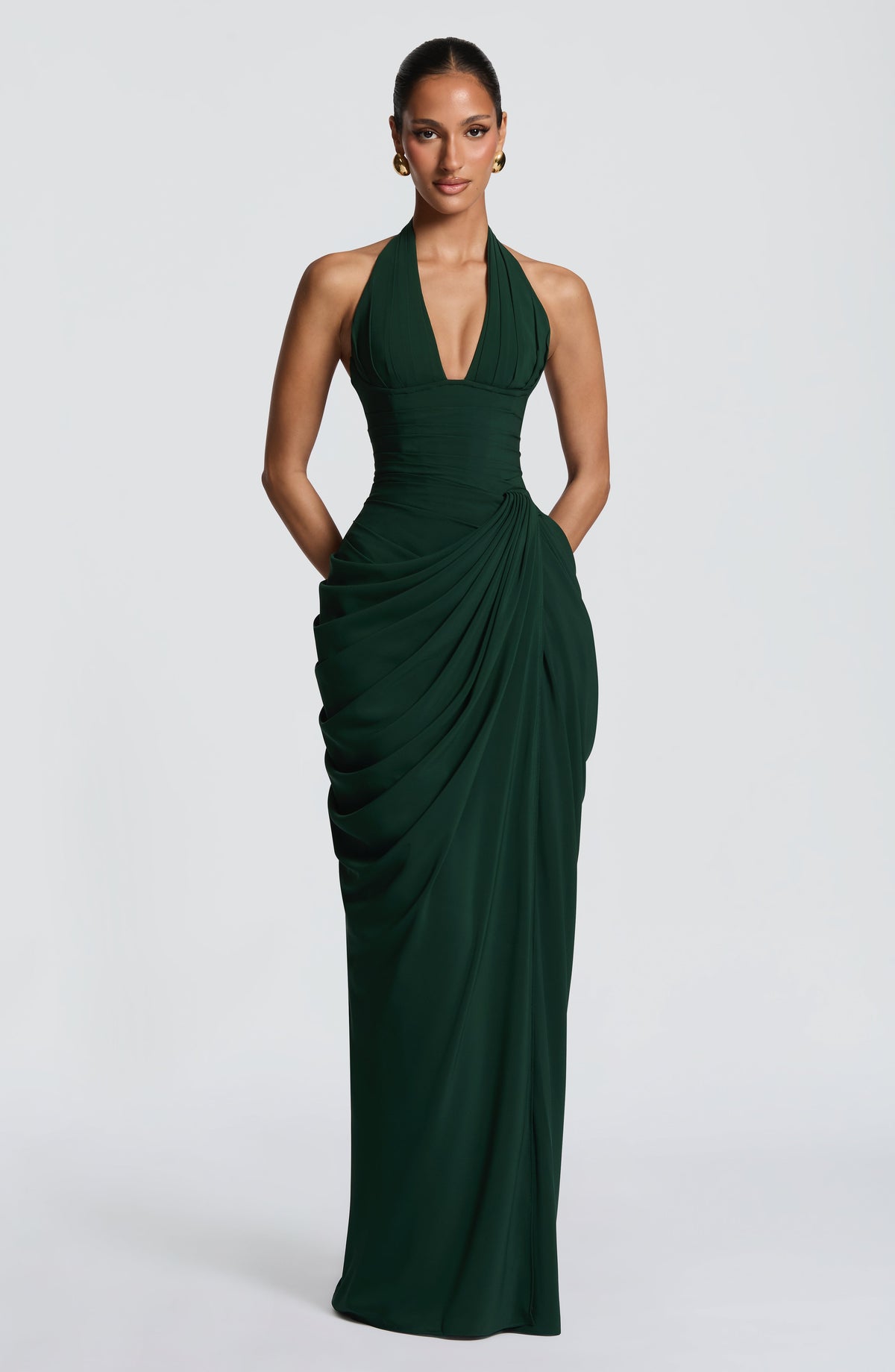 Belavie Minettella Maxi Dress - Emerald