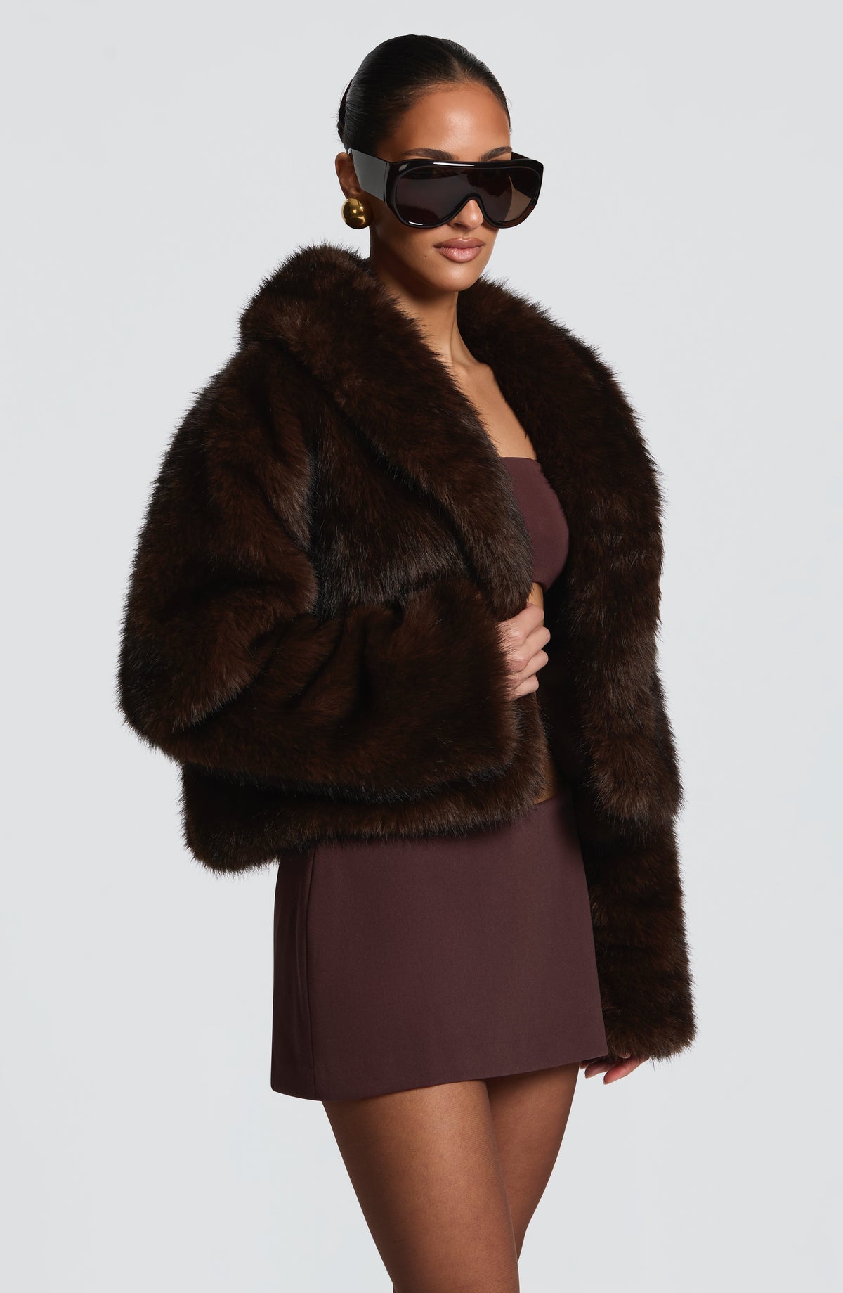 Belavie Minella Coat - Chocolate