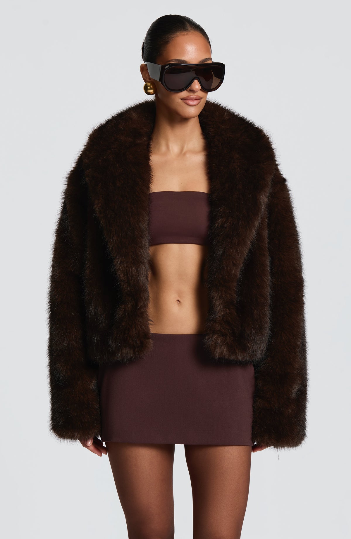 Belavie Minella Coat - Chocolate