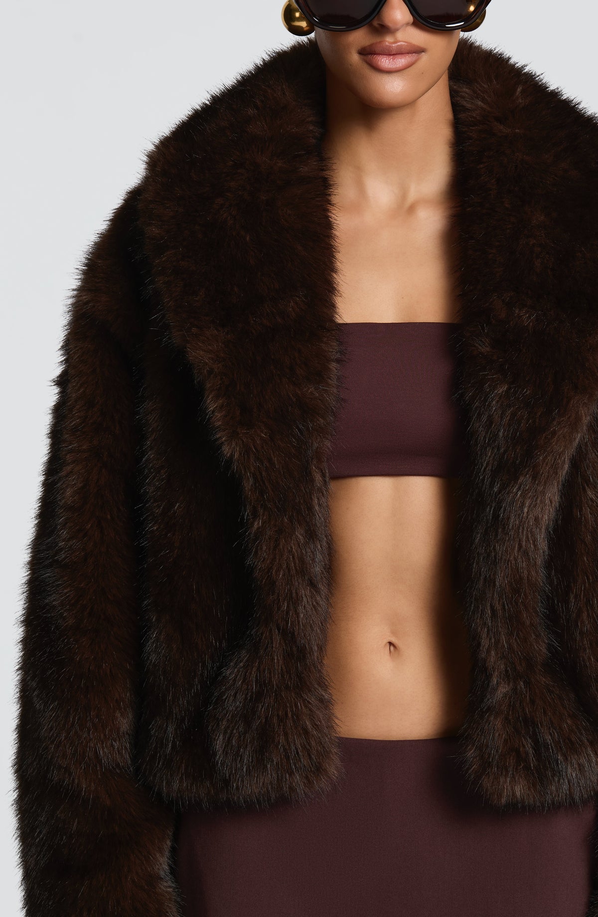 Belavie Minella Coat - Chocolate
