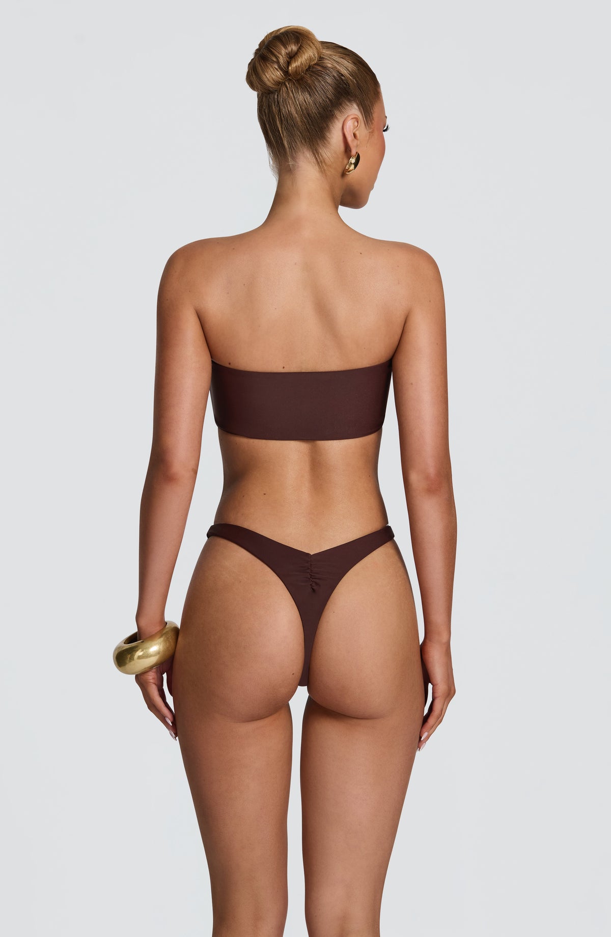 Belavie Briannella Bikini Bottom - Plum Brown