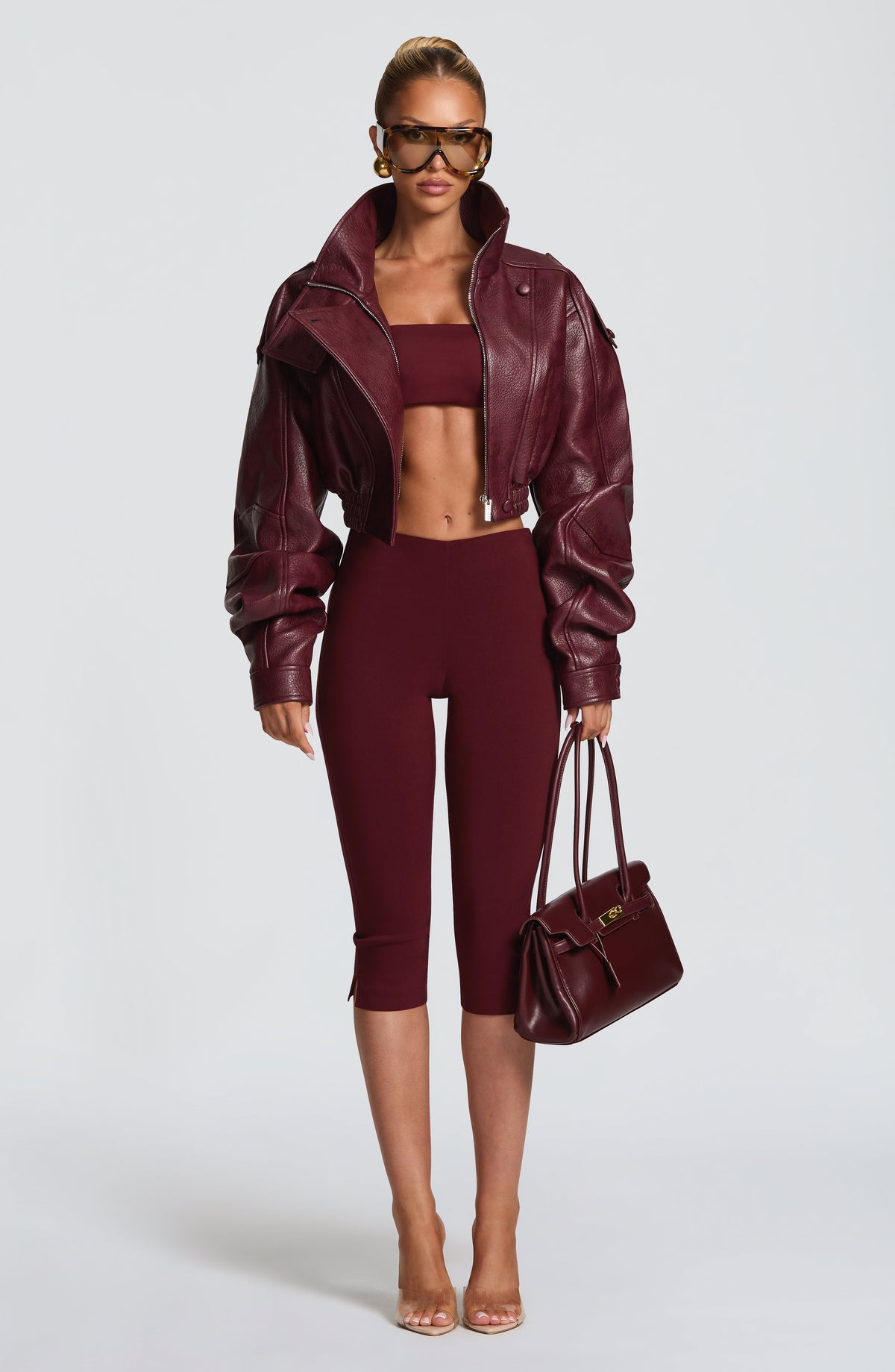 Belavie Simia Top - Cherry Lacquer