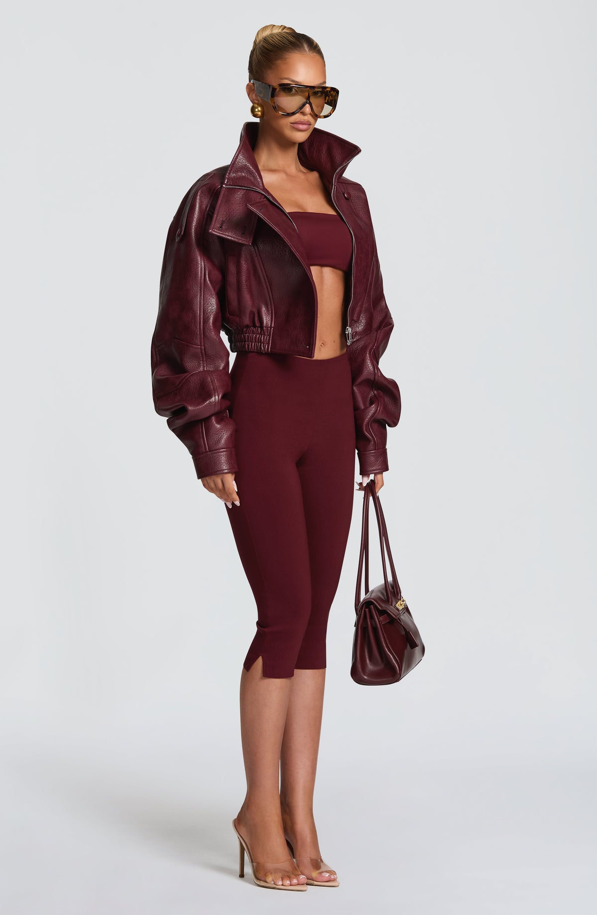 Belavie Simia Top - Cherry Lacquer