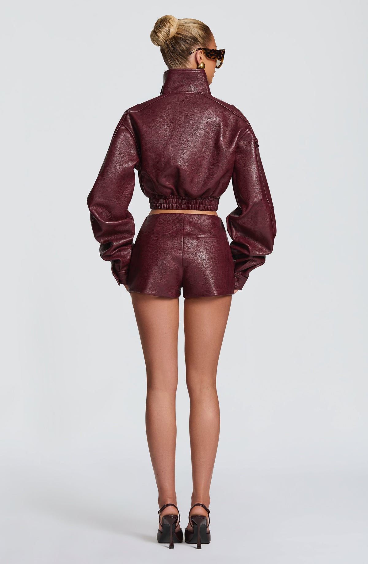 Belavie Stepha Shorts - Cherry Lacquer