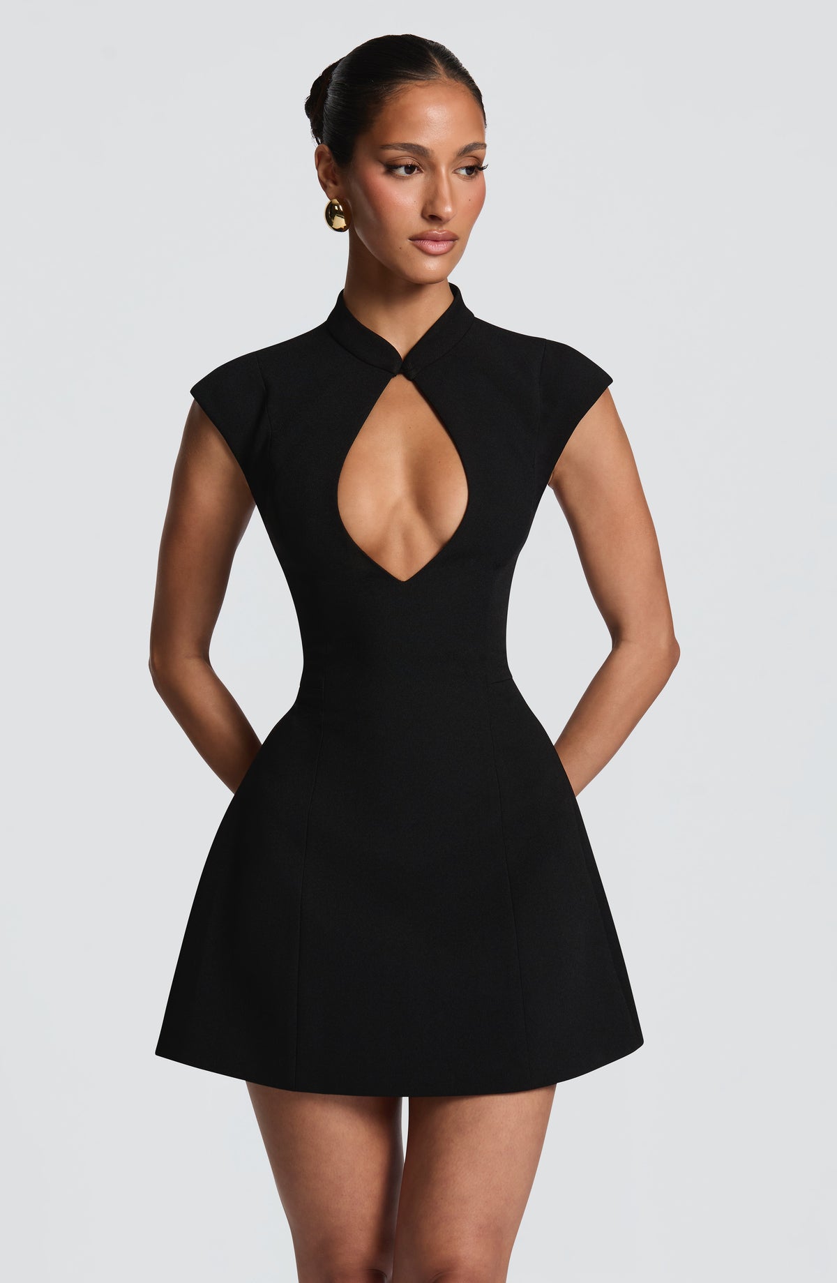 Belavie Sakurella Mini Dress - Black