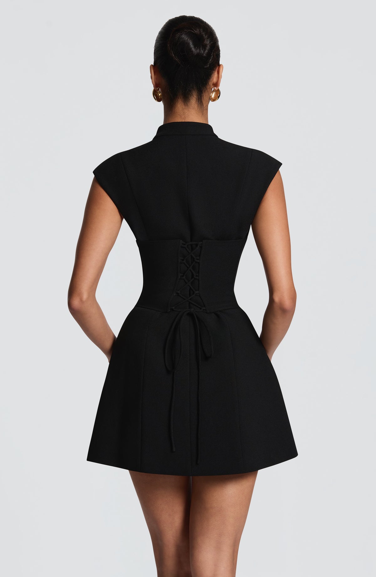 Belavie Sakurella Mini Dress - Black