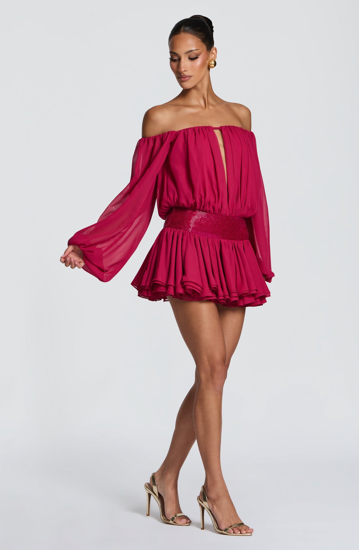 Belavie Dejella Playsuit - Raspberry