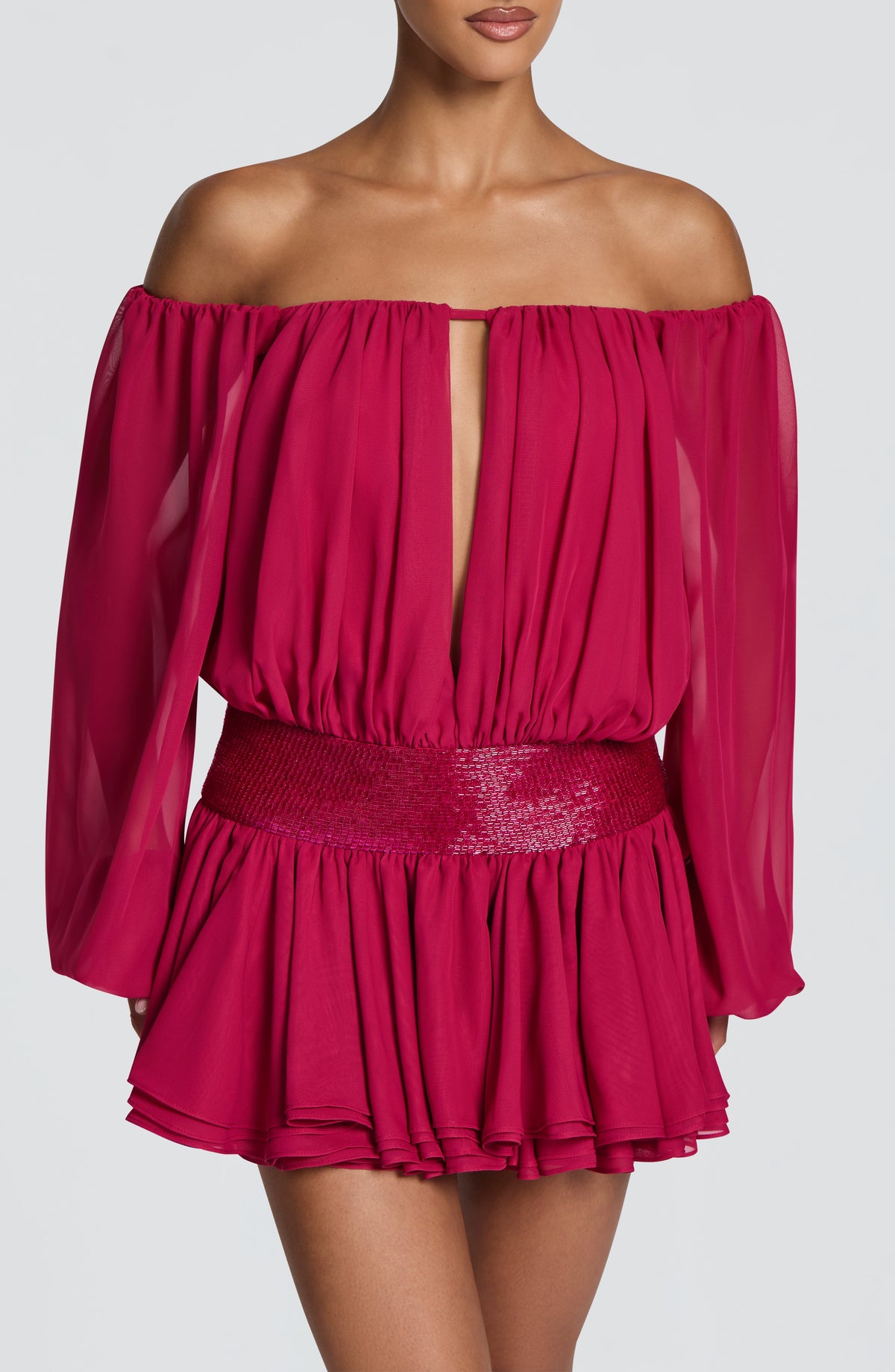 Belavie Dejella Playsuit - Raspberry