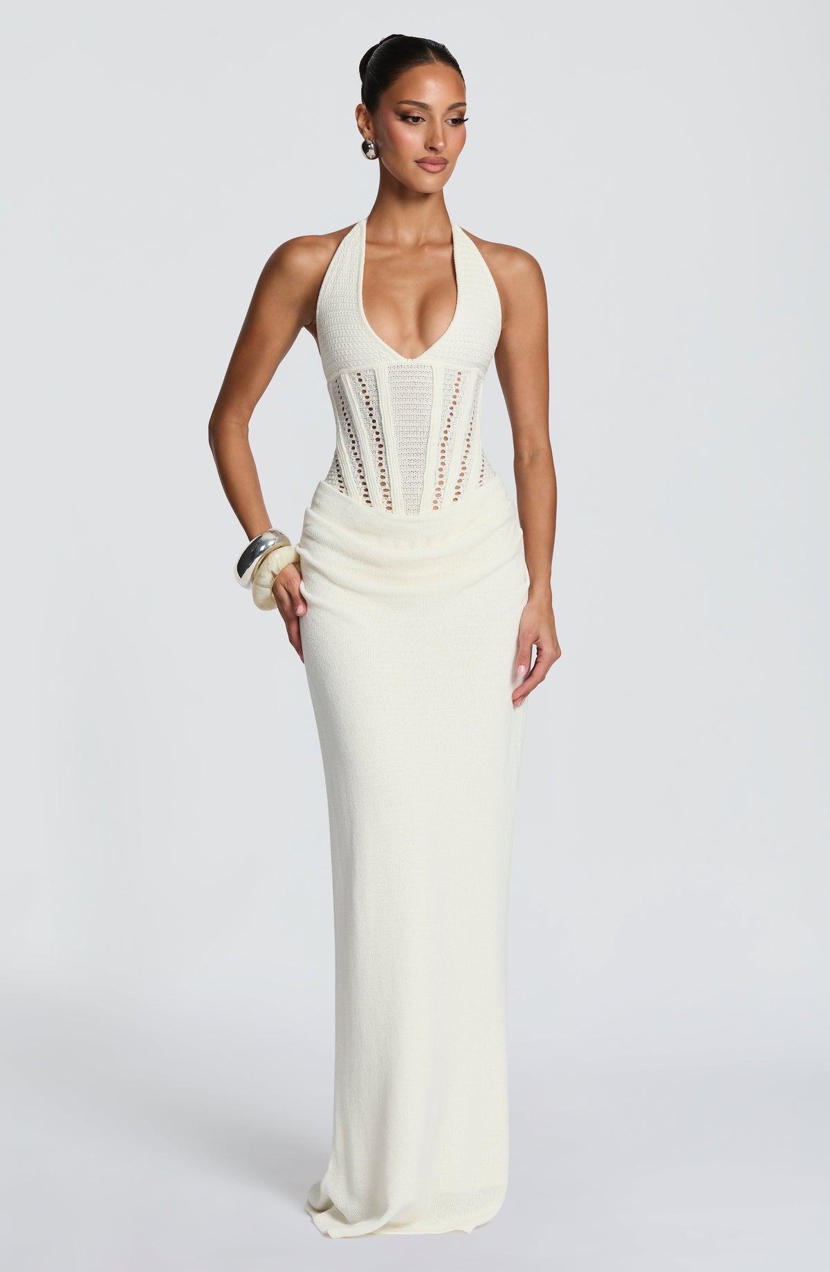 Belavie Neekella Maxi Dress - Ivory