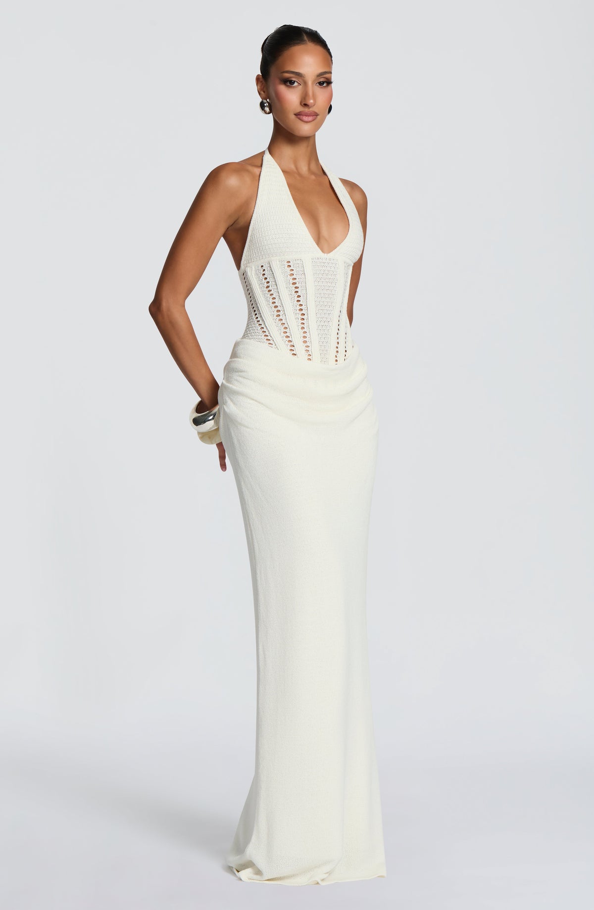 Belavie Neekella Maxi Dress - Ivory