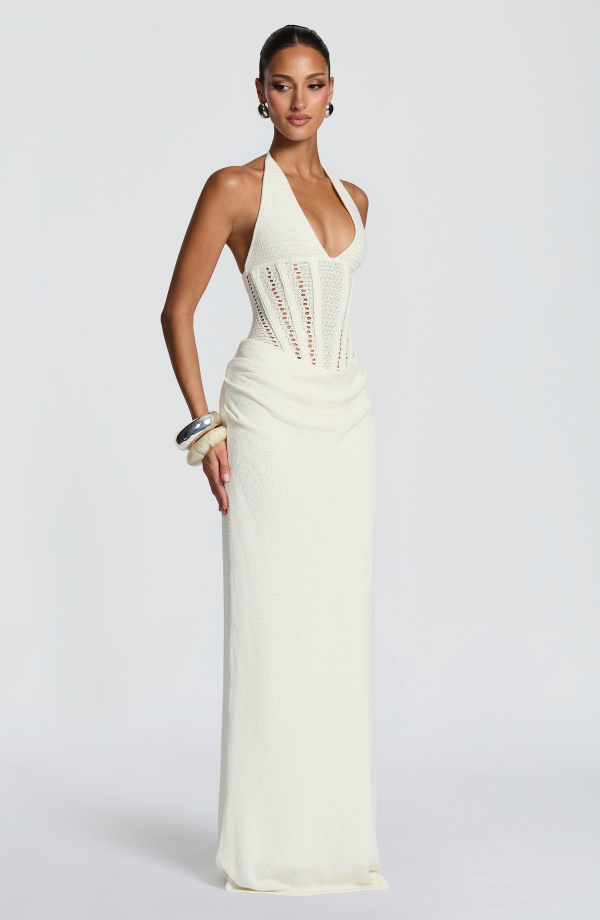 Belavie Neekella Maxi Dress - Ivory