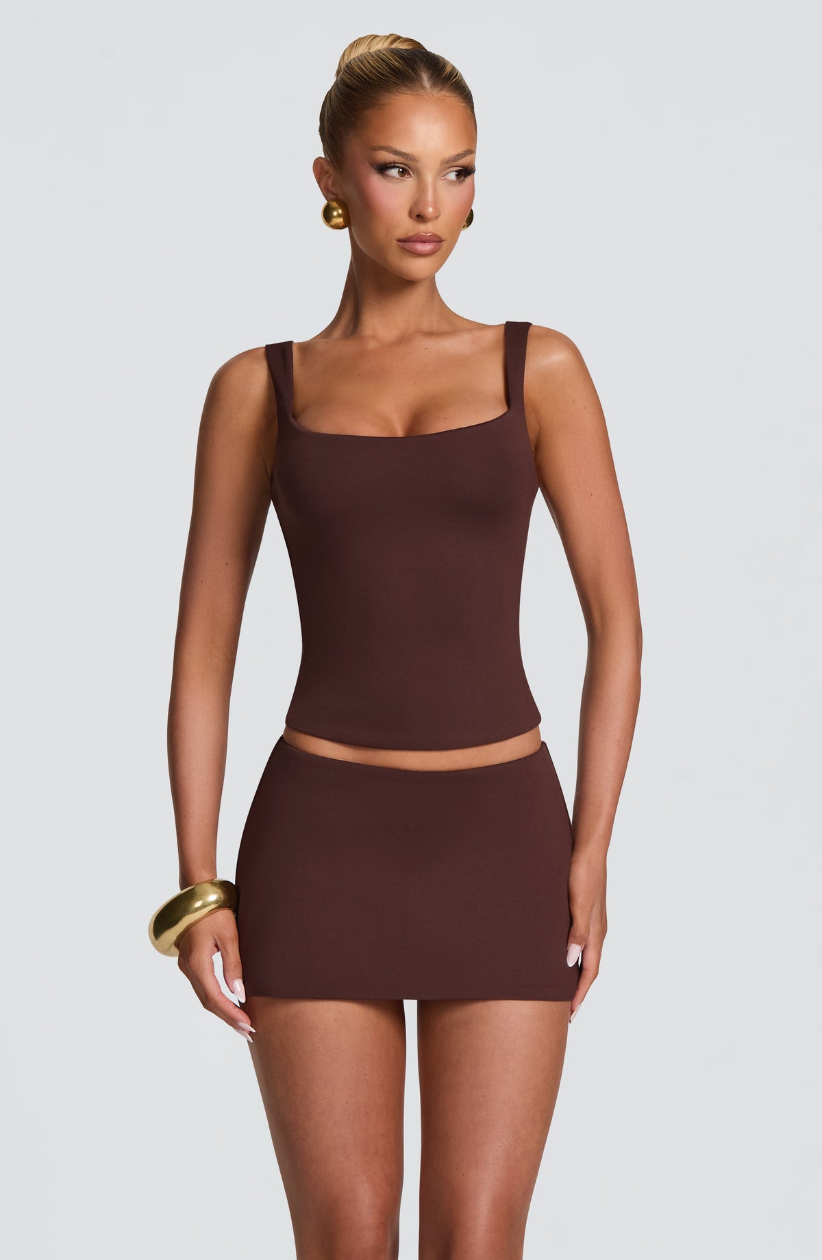 Belavie Beella Top - Plum Brown
