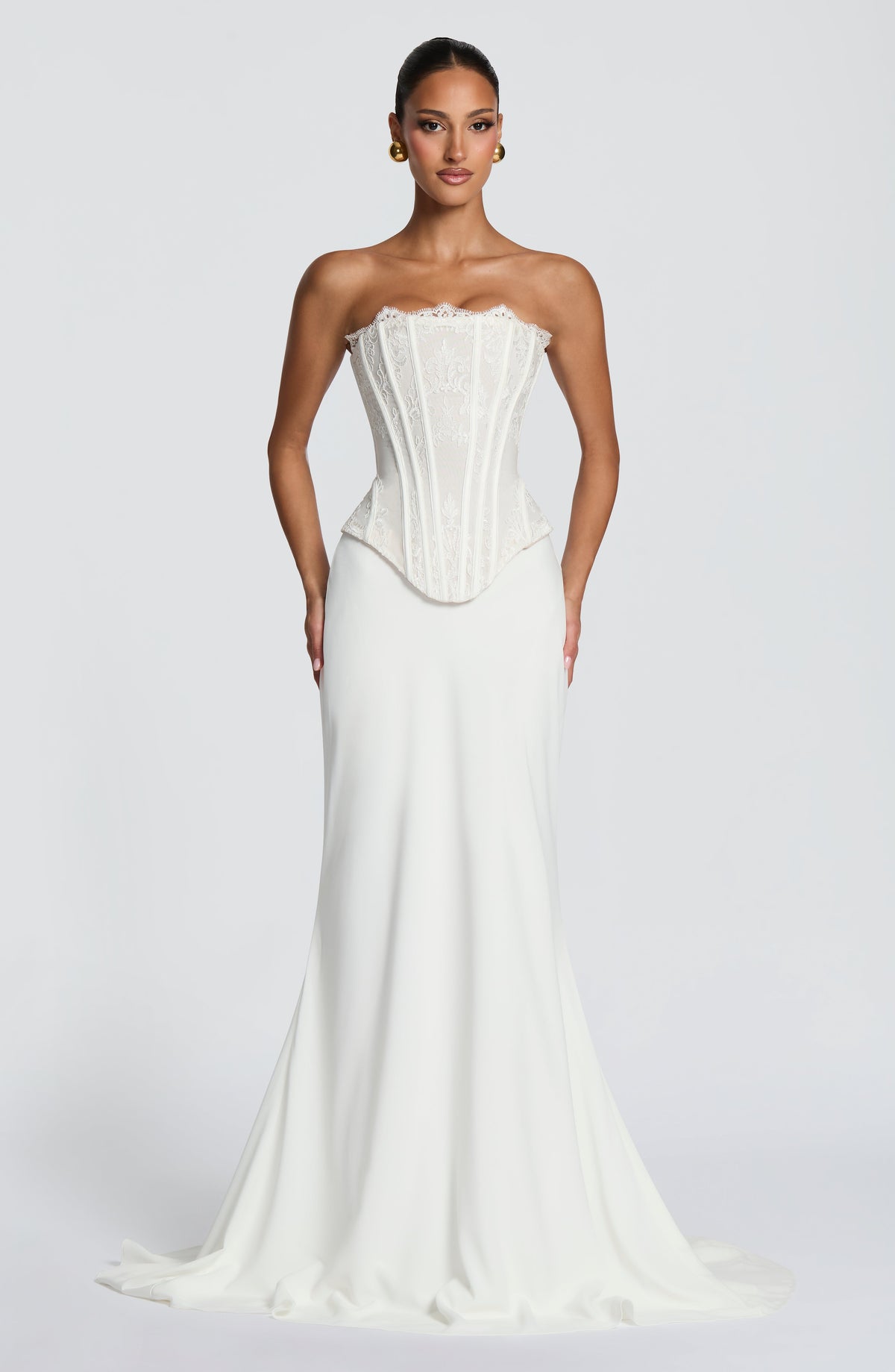 Belavie Kaiella Maxi Skirt - Ivory