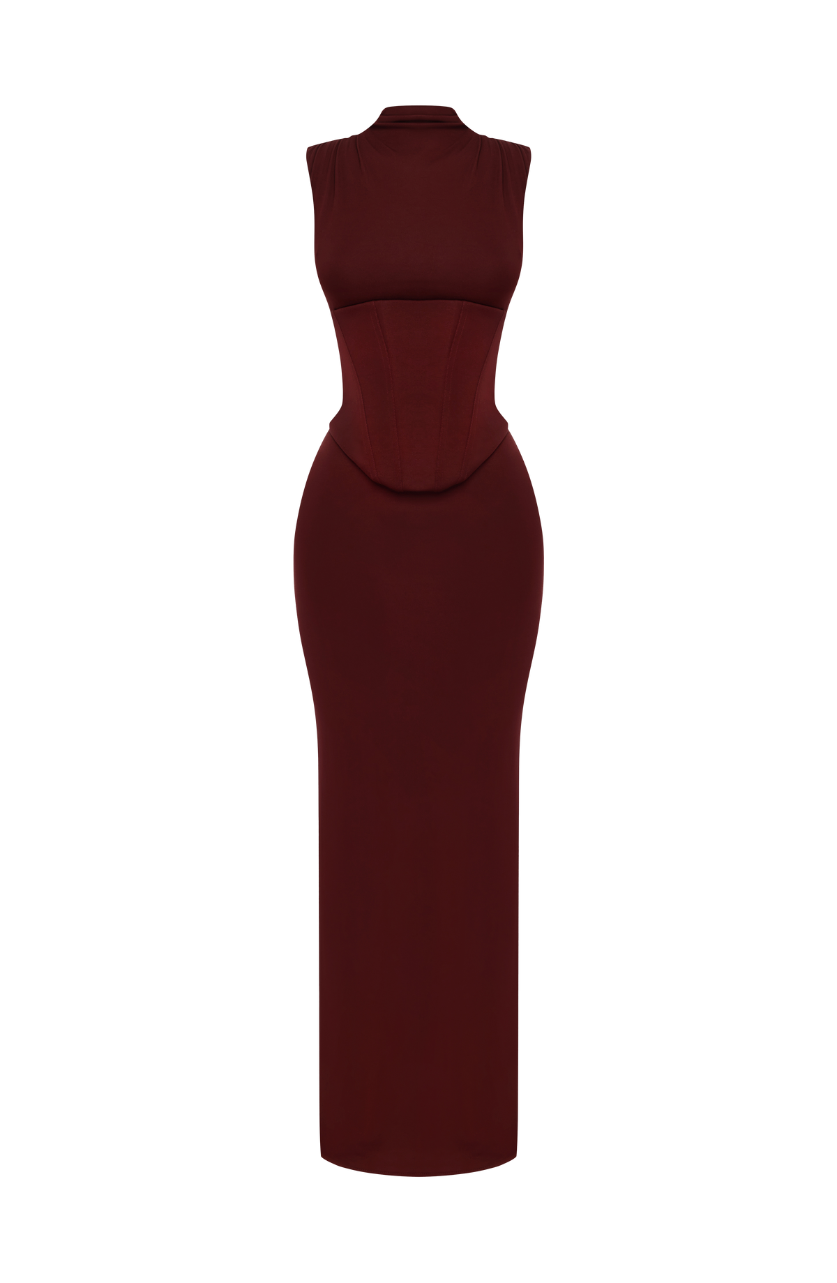 Belavie Solinella Maxi Dress - Cherry Lacquer