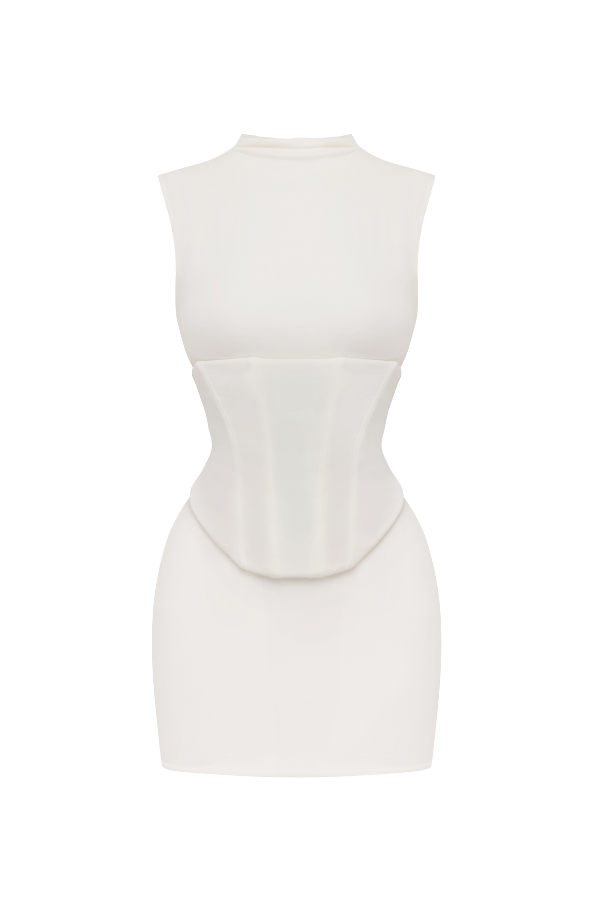 Belavie Solinella Mini Dress - Ivory