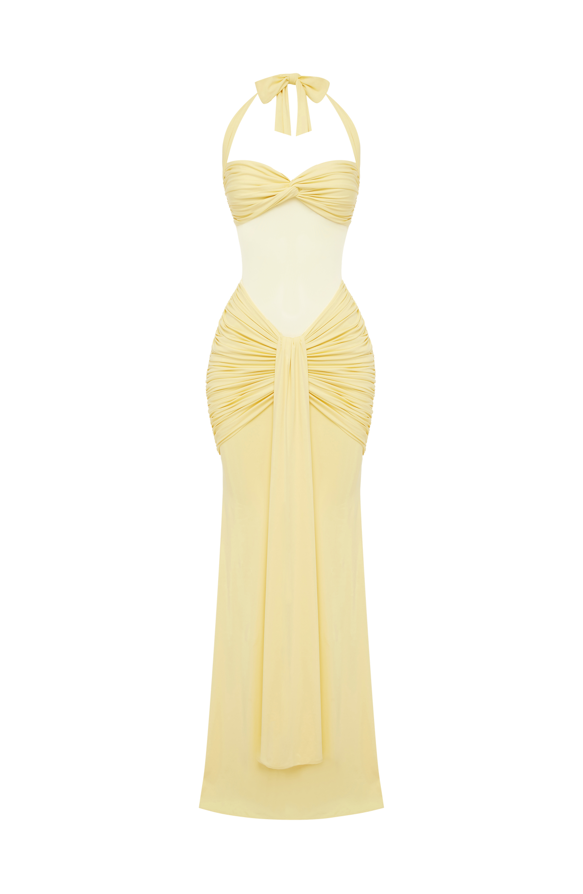 Belavie Vixenne Maxi Dress - Lemon