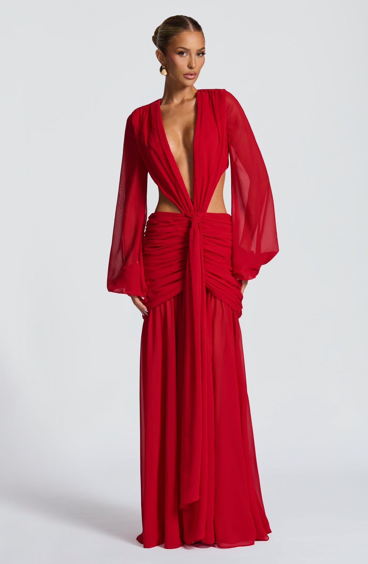 Belavie Andrinella Maxi Dress - Red