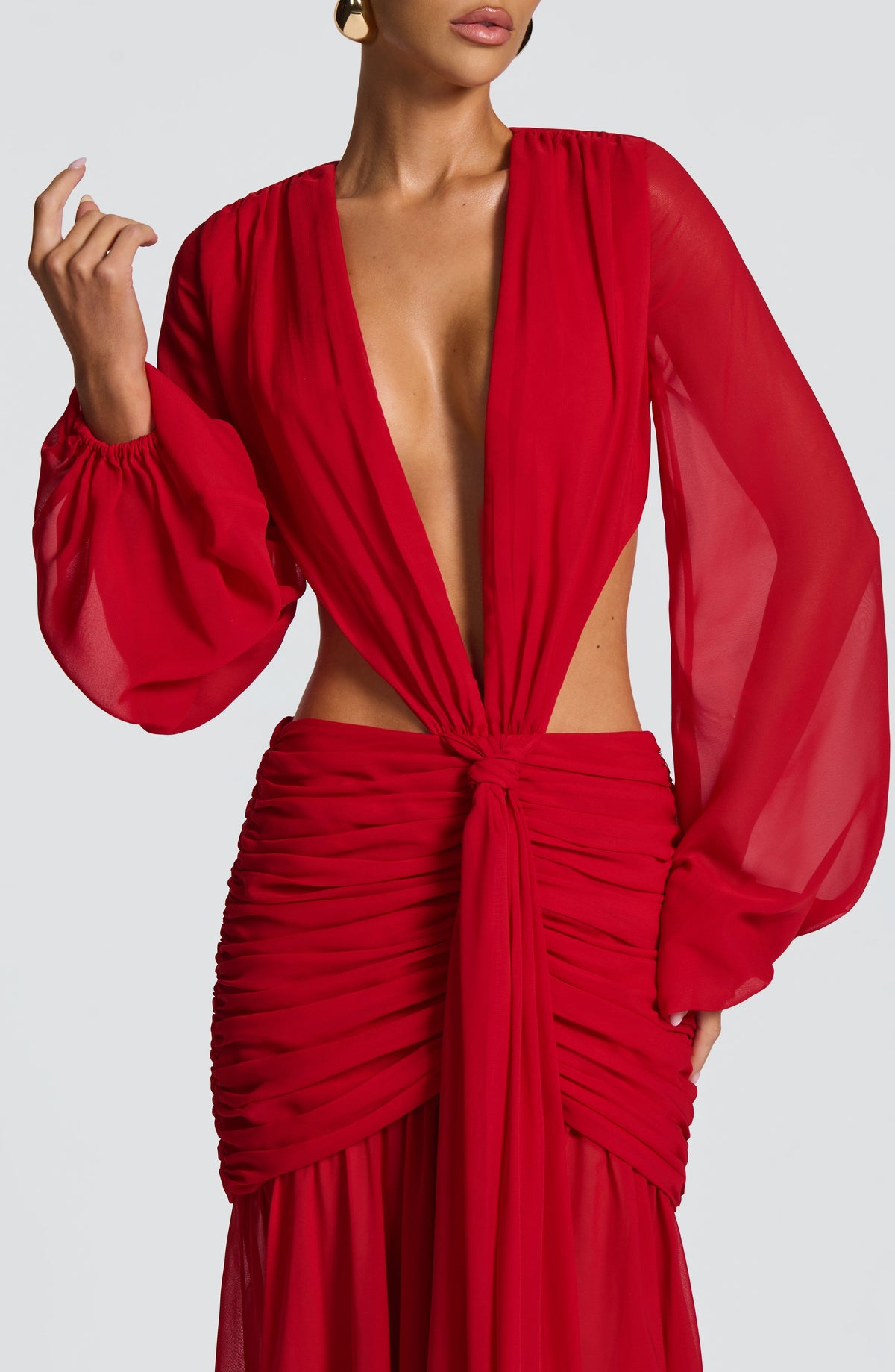 Belavie Andrinella Maxi Dress - Red