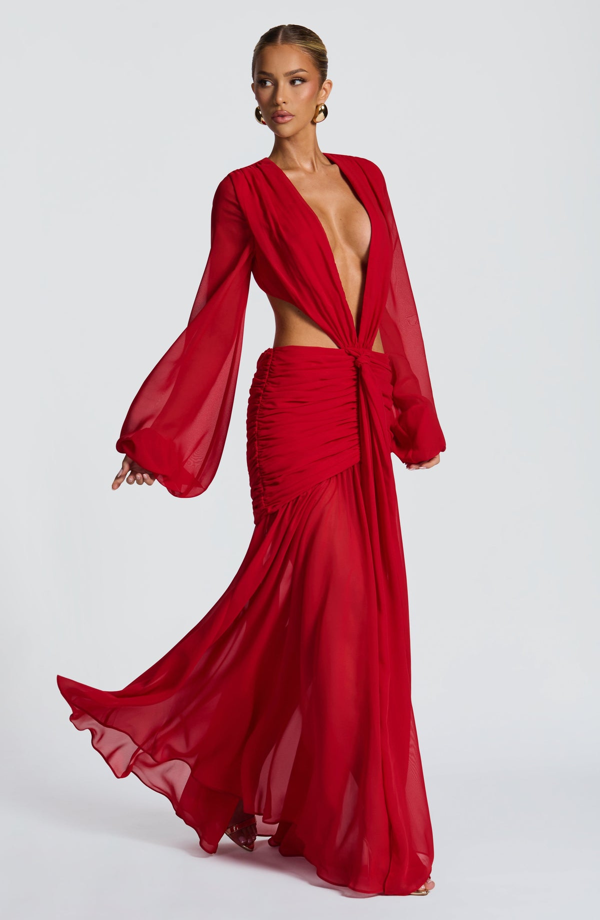 Belavie Andrinella Maxi Dress - Red