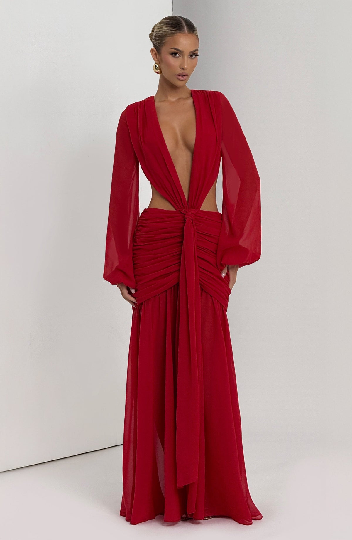 Belavie Andrinella Maxi Dress - Red