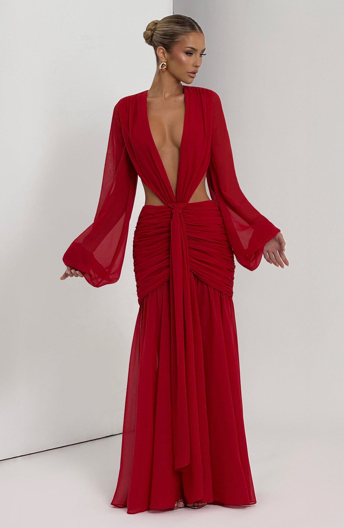 Belavie Andrinella Maxi Dress - Red