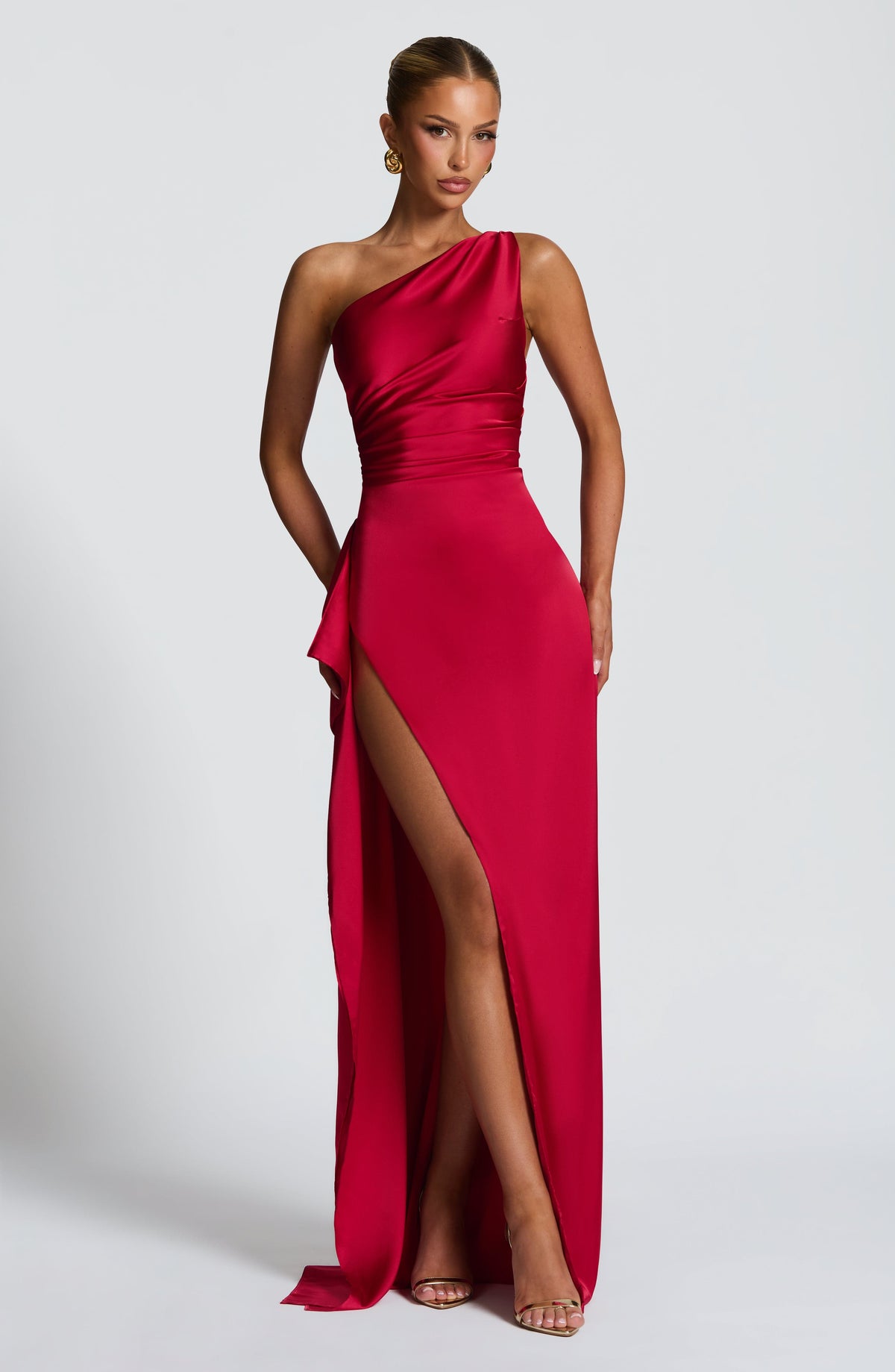 Belavie Ariela Maxi Dress - Red