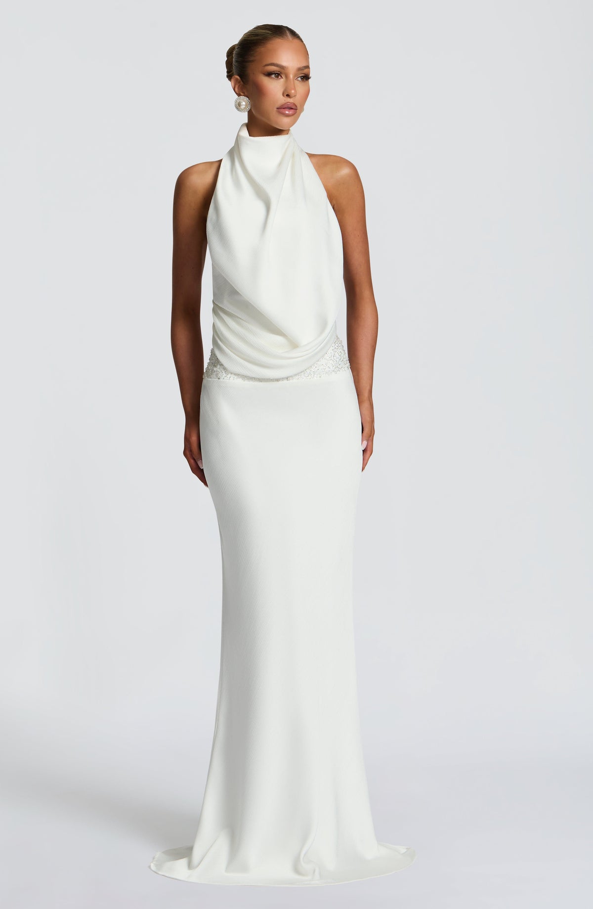 Belavie Armella Maxi Dress - Ivory