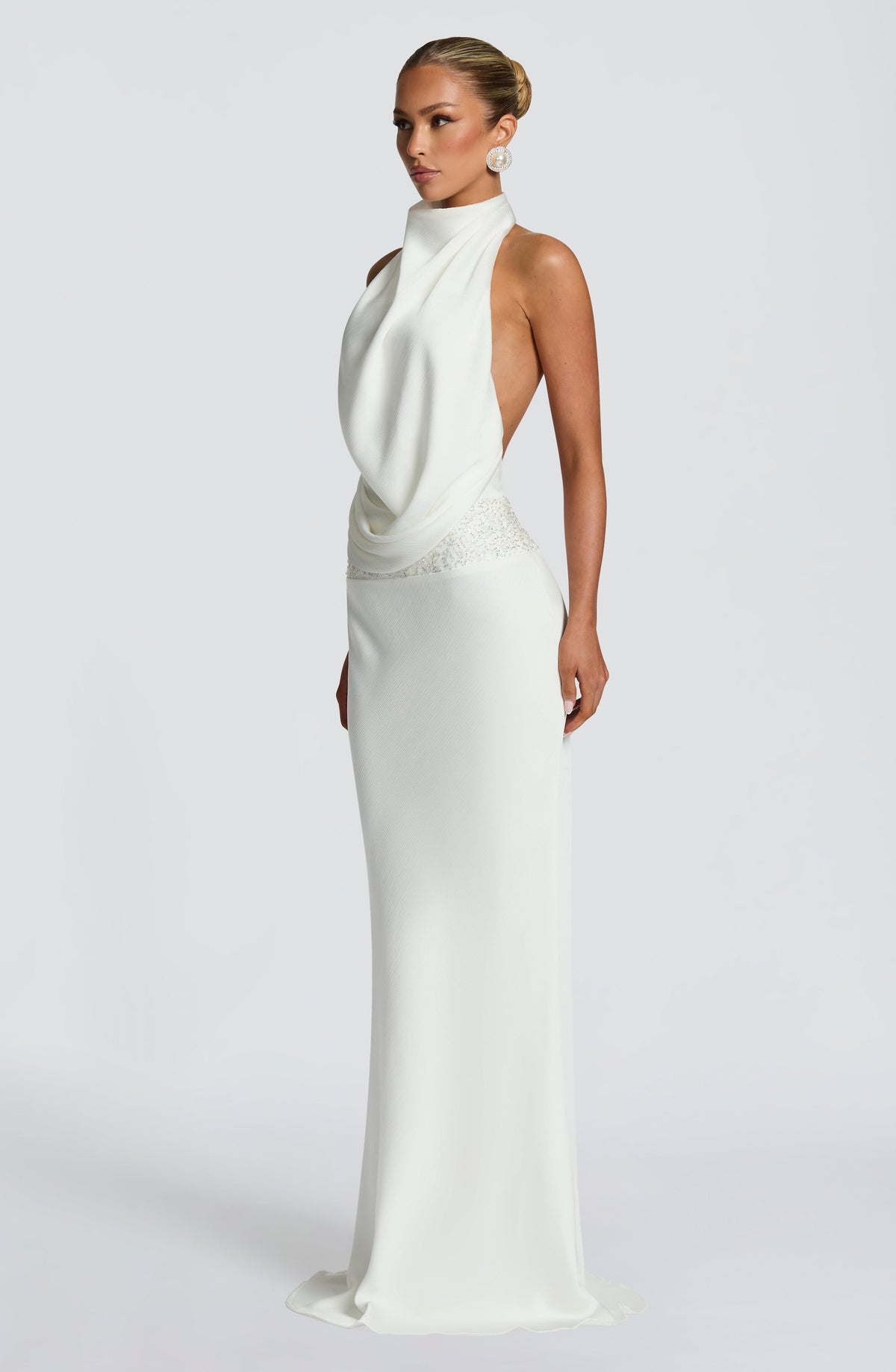 Belavie Armella Maxi Dress - Ivory