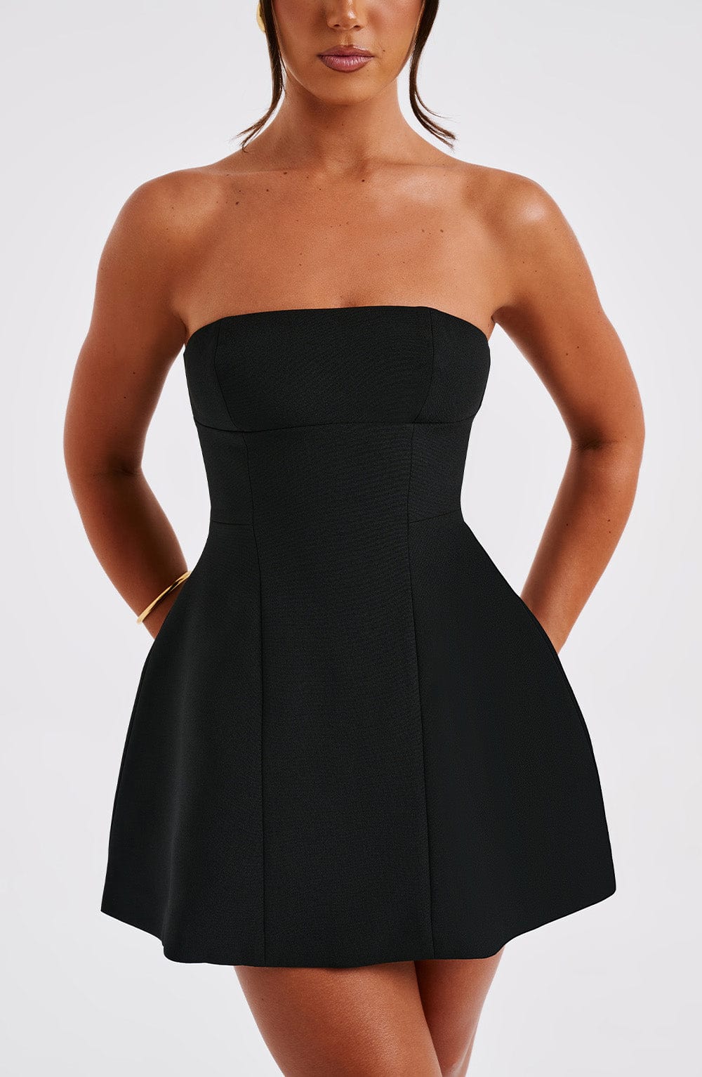 Belavie Ashella Mini Dress - Black