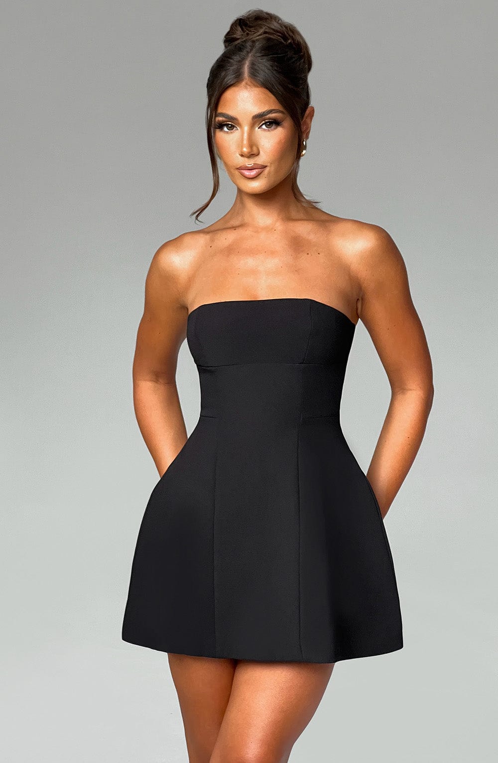 Belavie Ashella Mini Dress - Black