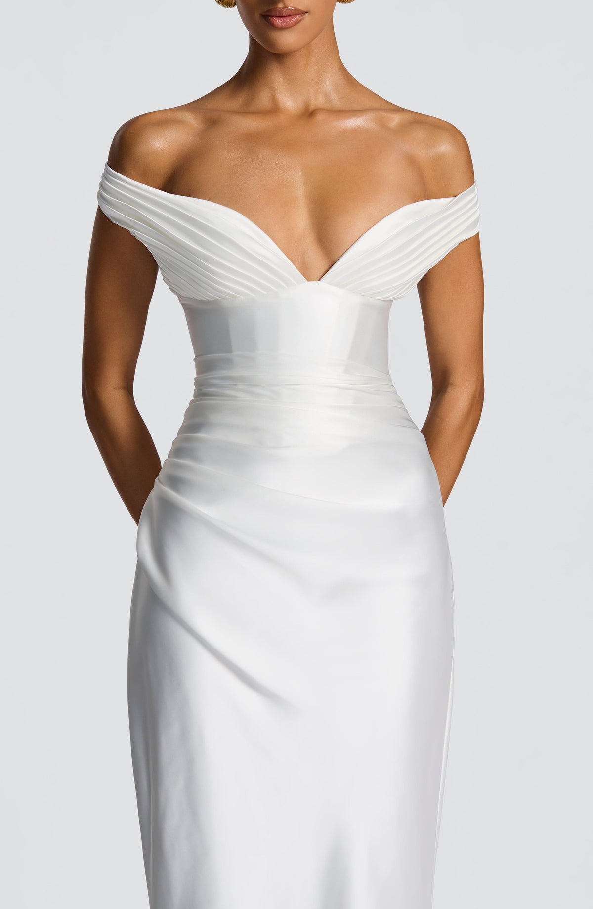 Belavie Aureliella Maxi Dress - Ivory