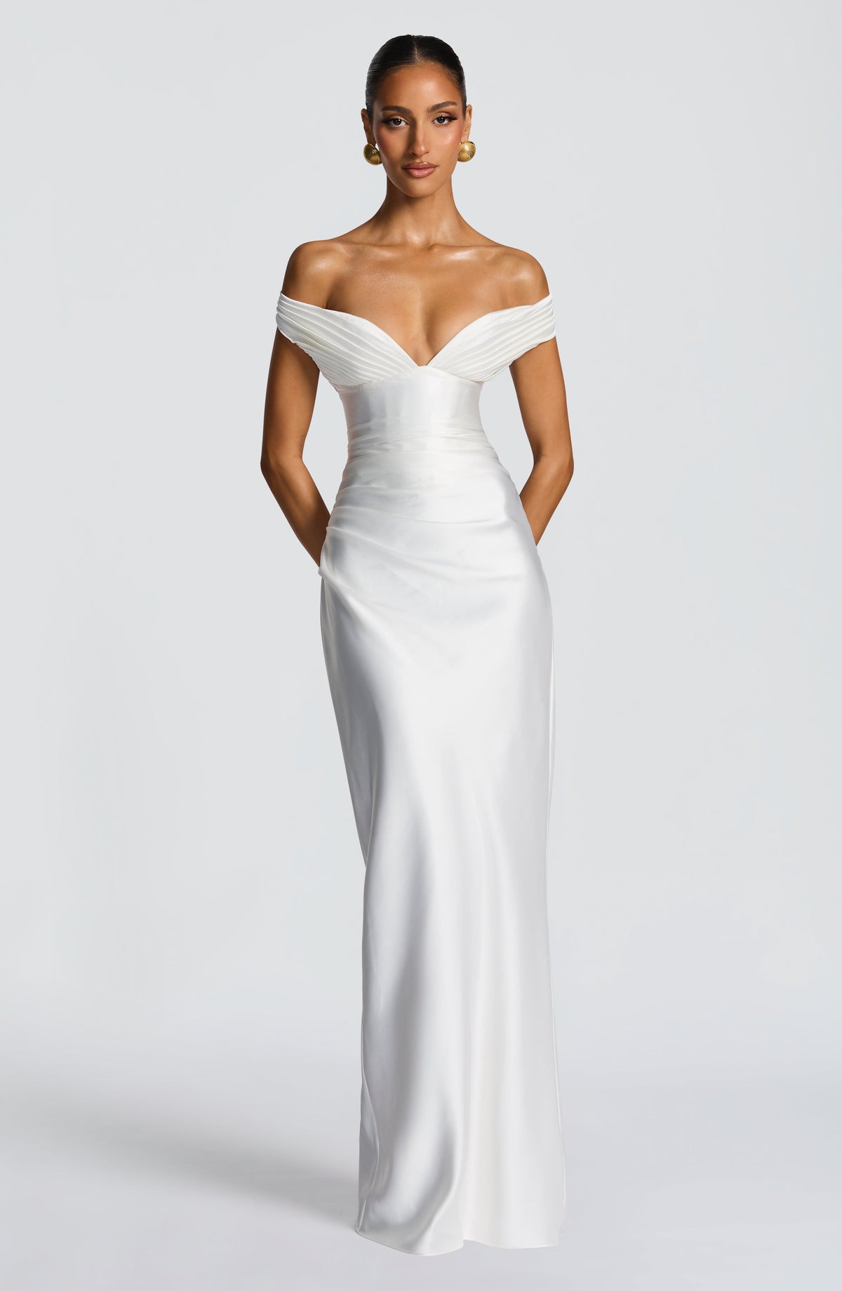 Belavie Aureliella Maxi Dress - Ivory